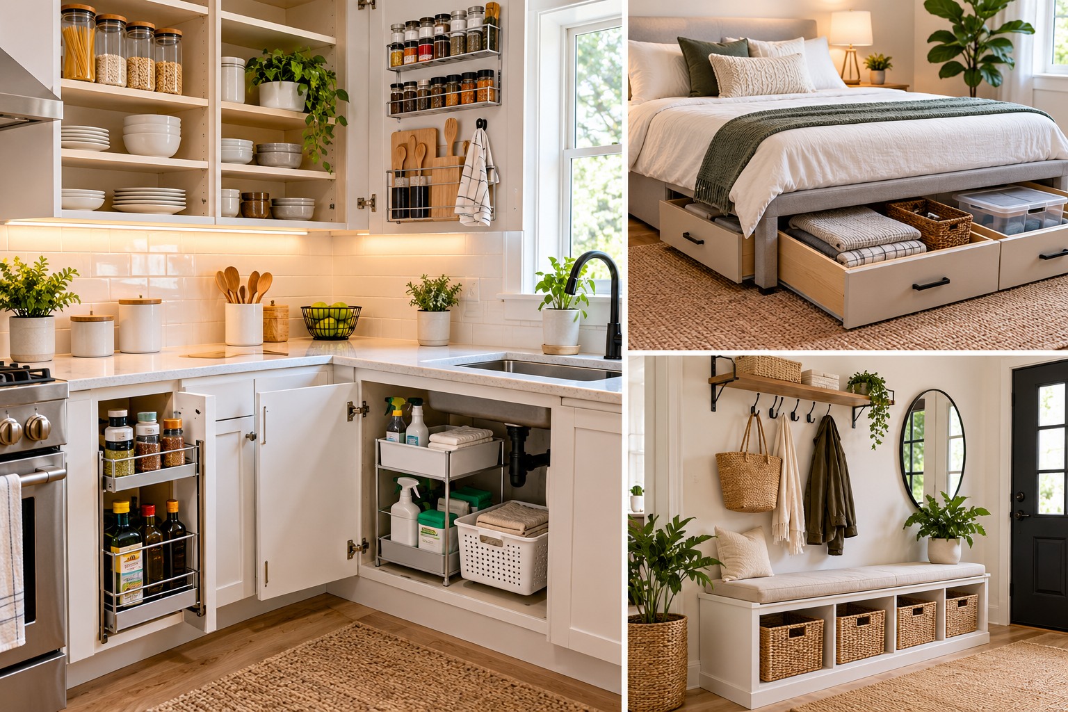 25 Small Space Organization Ideas That Actually Work